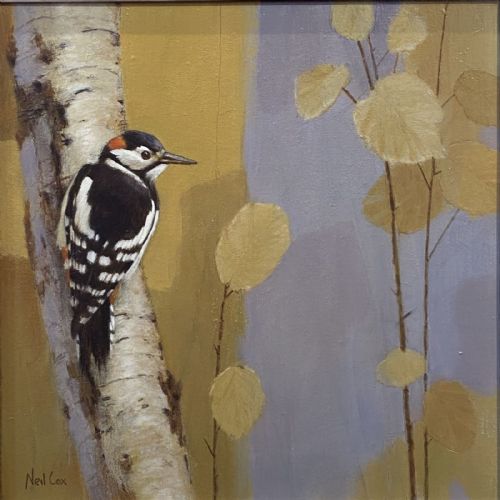 Neil Cox - Shades of Autumn, Woodpecker