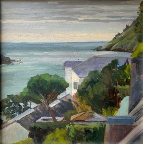 Lesley Dabson RBSA - Out to Sea Salcombe Estuary