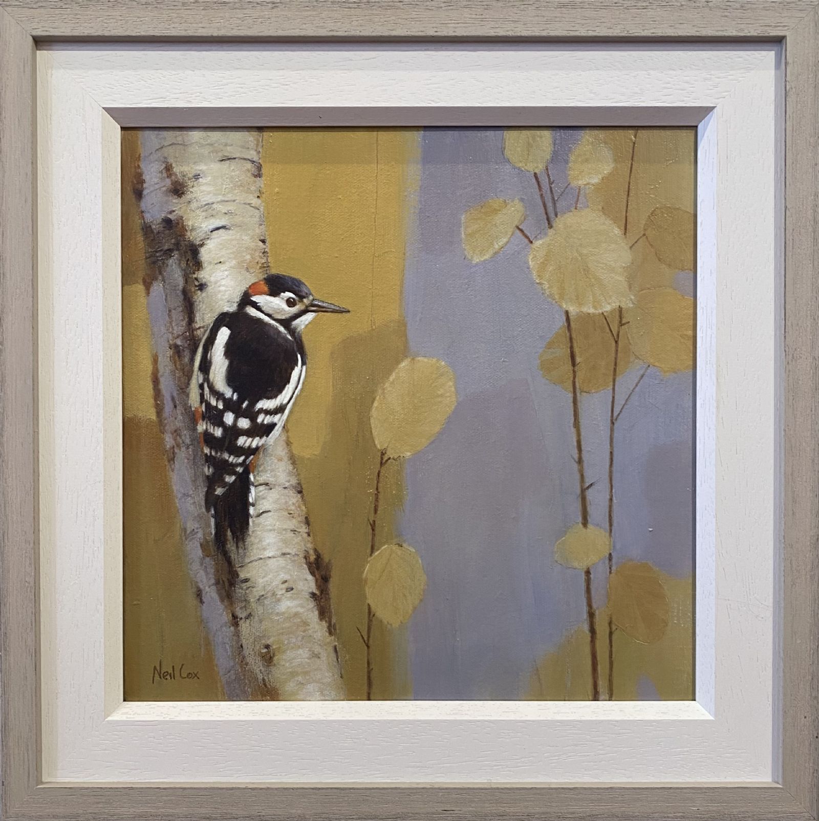 Shades of Autumn, Woodpecker by Neil Cox