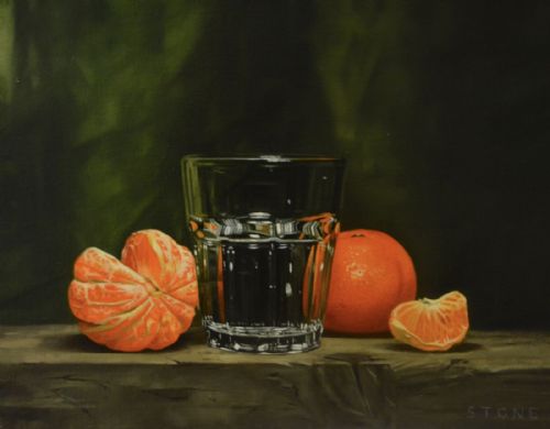 Paul Stone - Clementines With Water Glass II