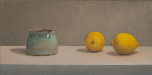 Amy Chudley - Ceramic Jug & Lemons