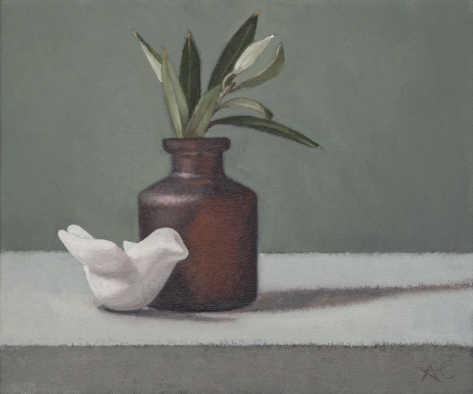 Olive Leaves and Dove by Amy Chudley