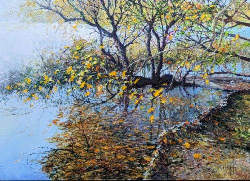 John Donaldson - Autumn Leaves, Slapton Ley