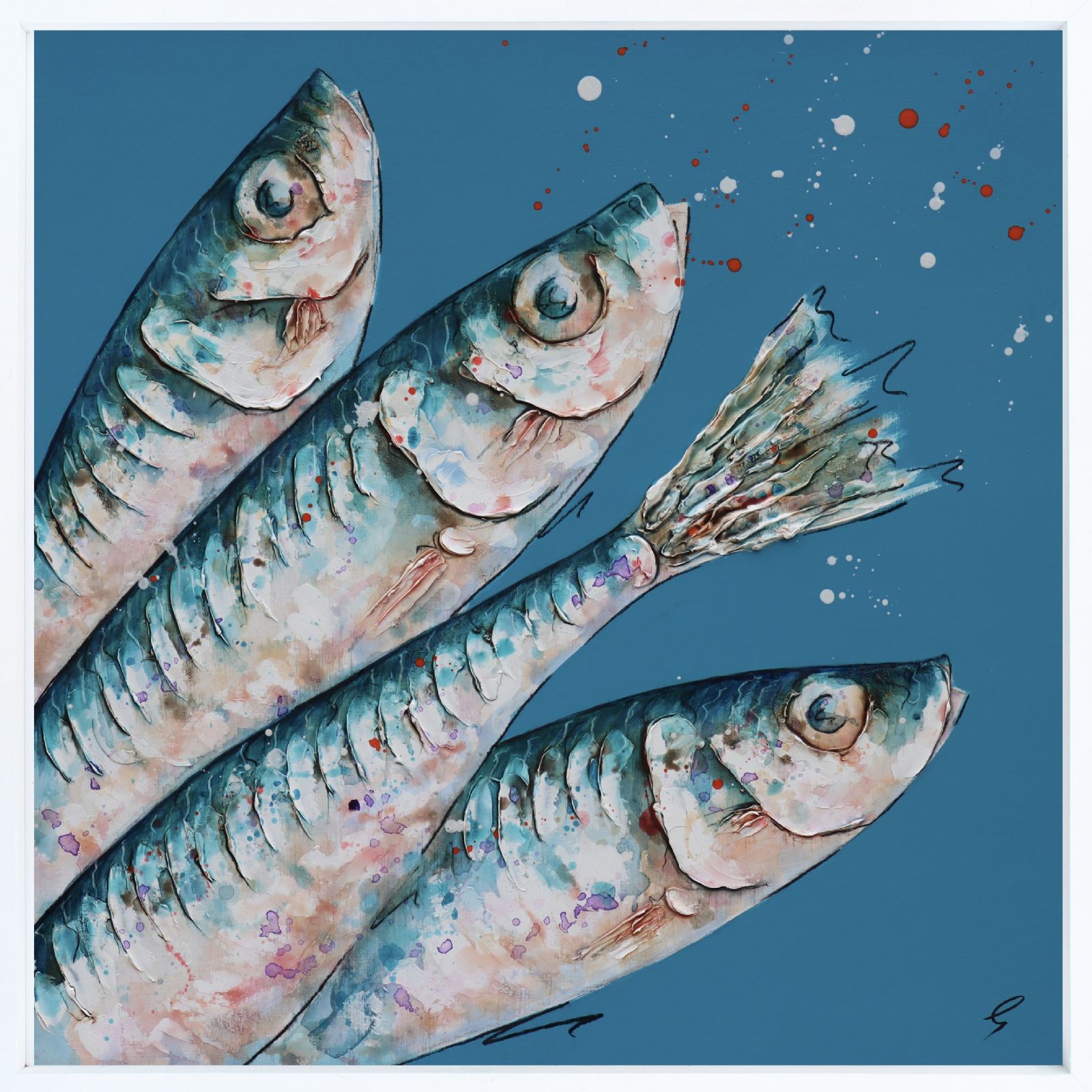 Blue Sardines by Giles Ward