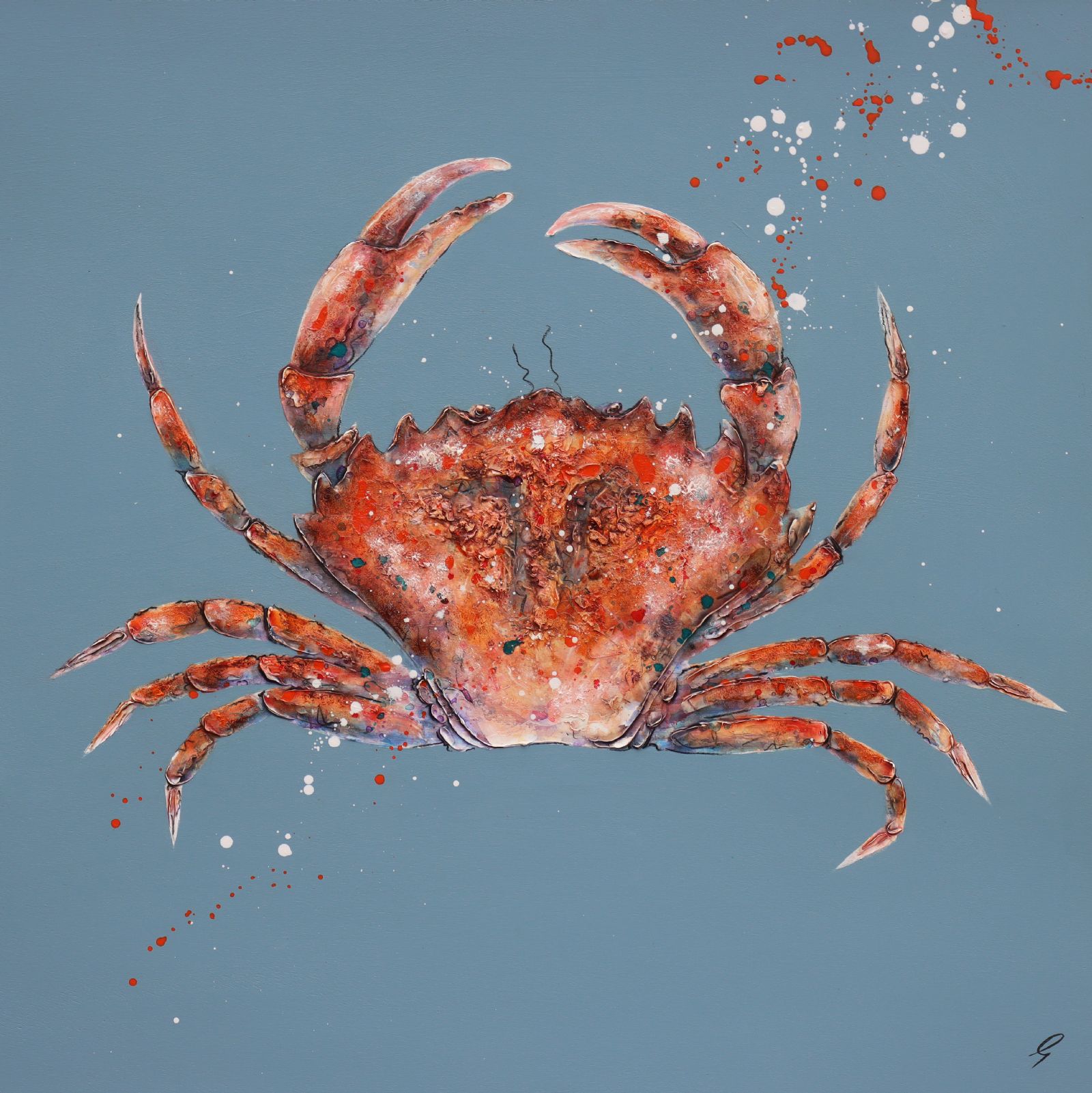 Red Crab by Giles Ward