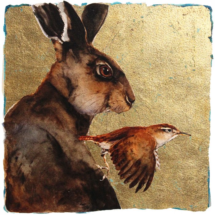 Hare & Wren by Jackie  Morris