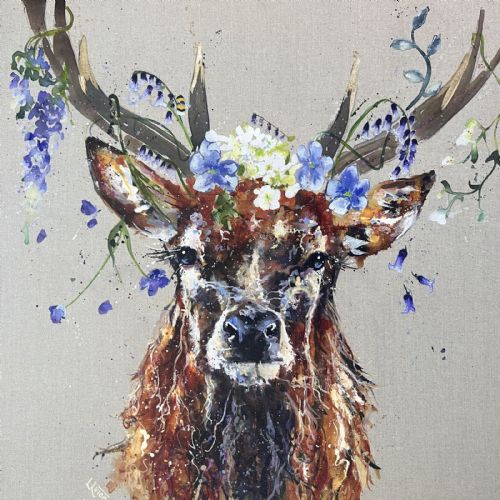 Louise Luton - Bluebell Stag