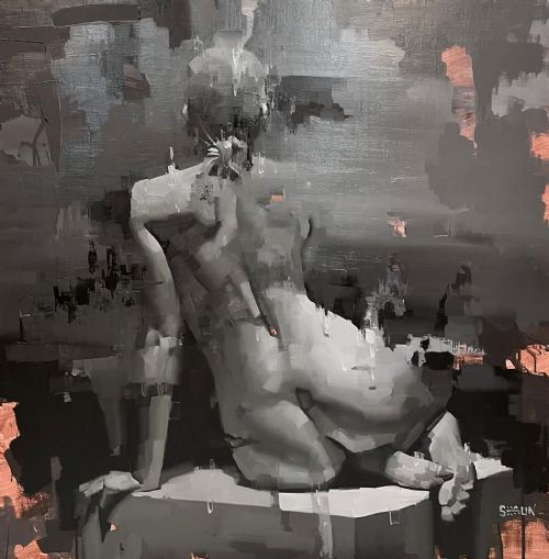 Shaun Othen - Seated Nude 