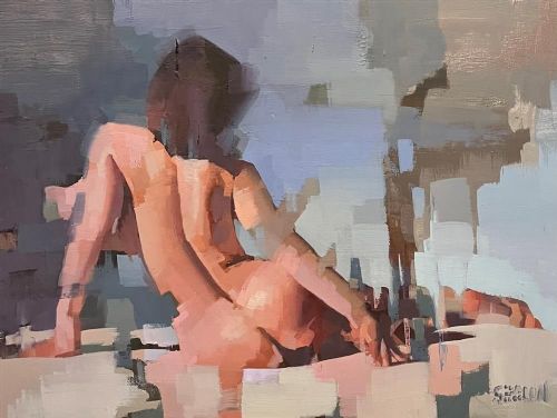 Shaun Othen - Seated Nude LIV