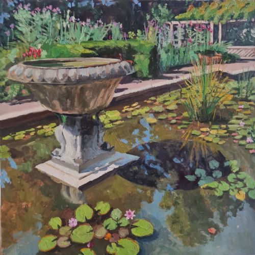 Lesley Dabson RBSA - The Old English Garden