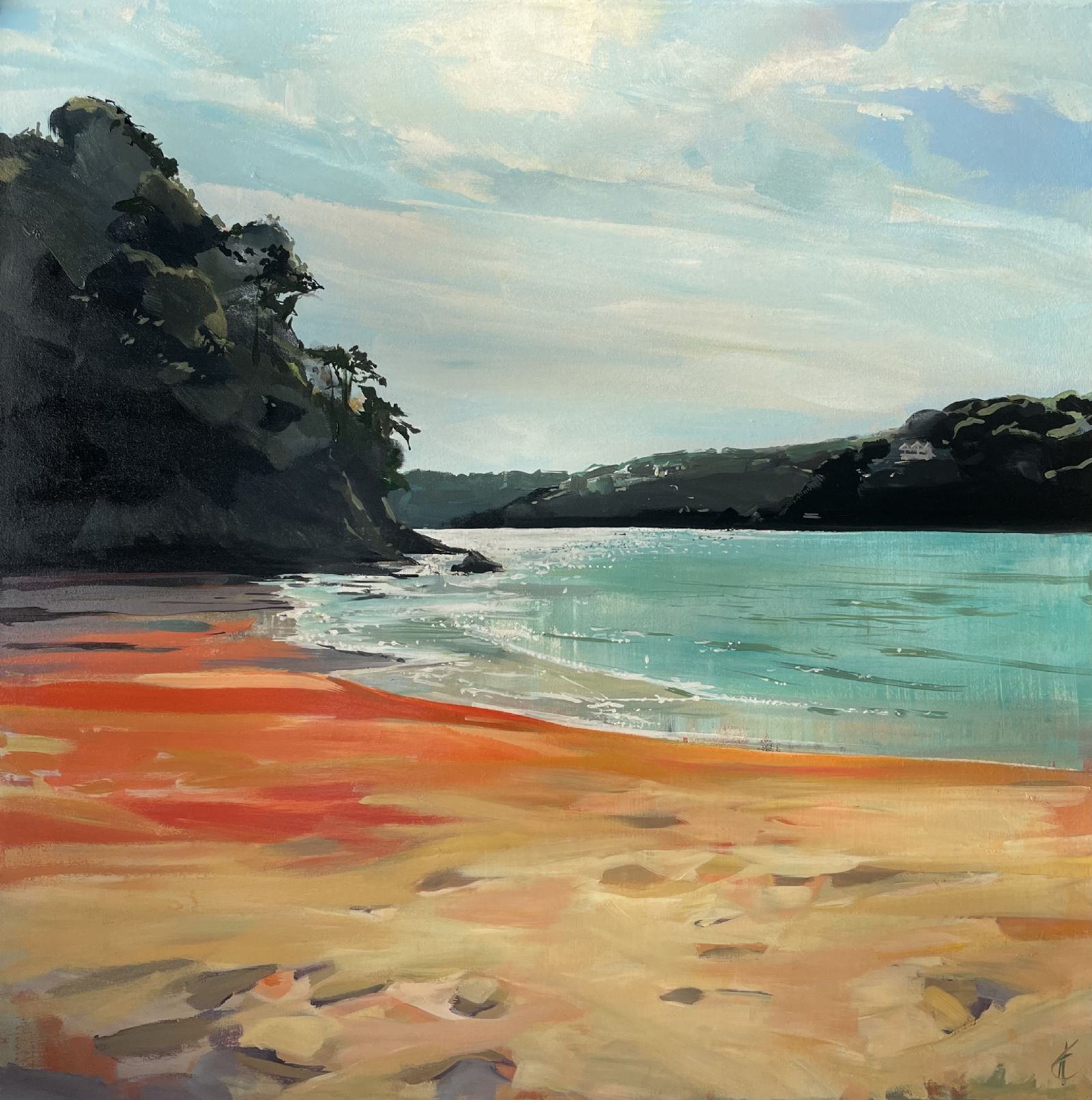 Water's Edge, Mill Bay, Salcombe by Helena Clews